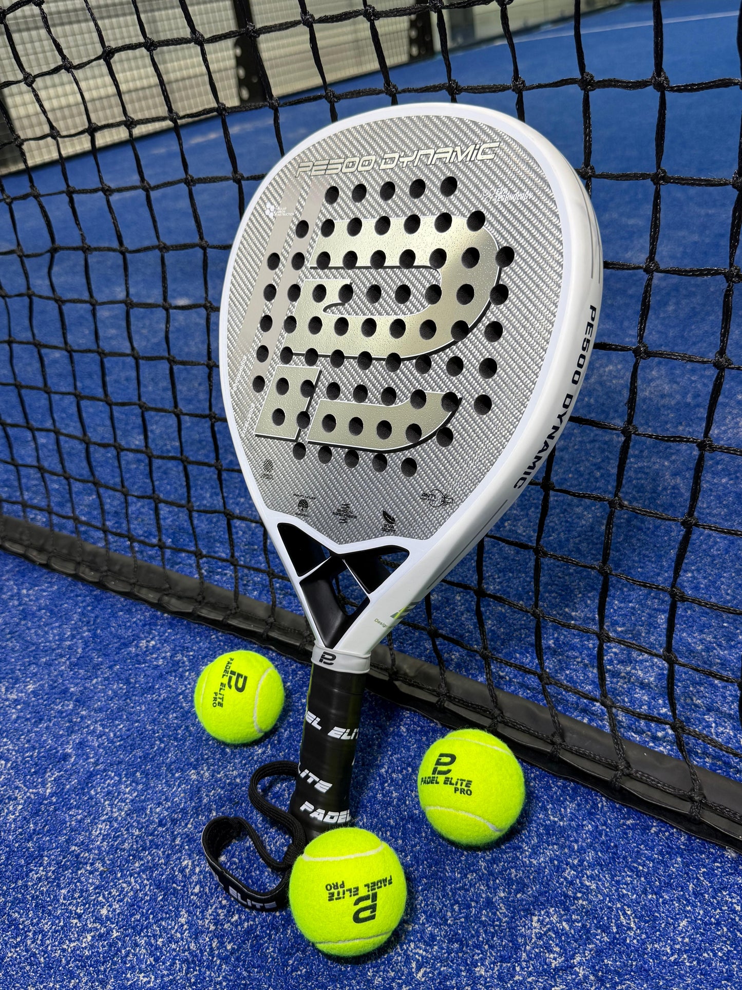 Tube de 3 balles de padel pressurisées - Padel Elite Pro
